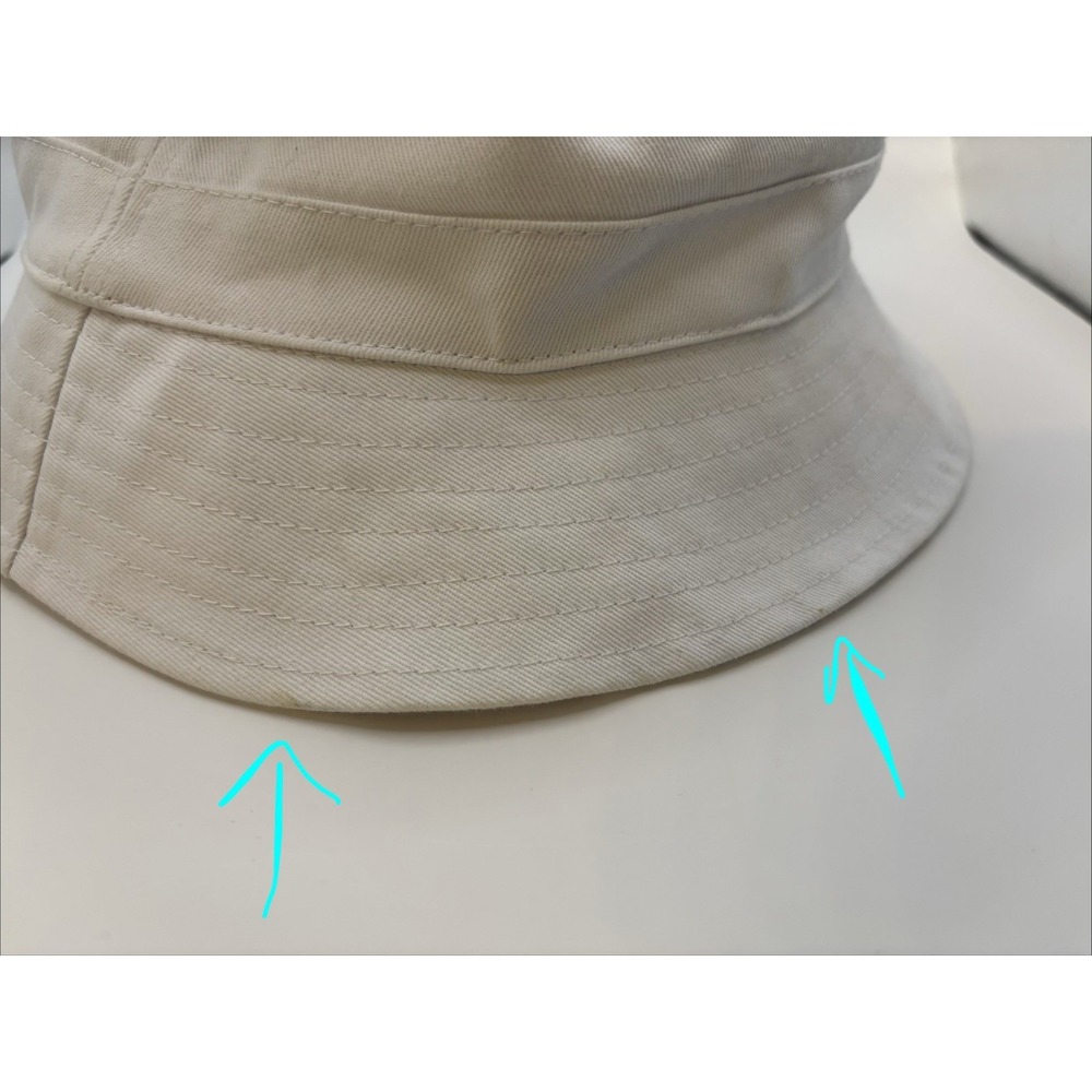 HOKA Bucket Hat Logo White Orange Unisex OS One Size 100% Cotton Unisex Trendy - Picture 9 of 11